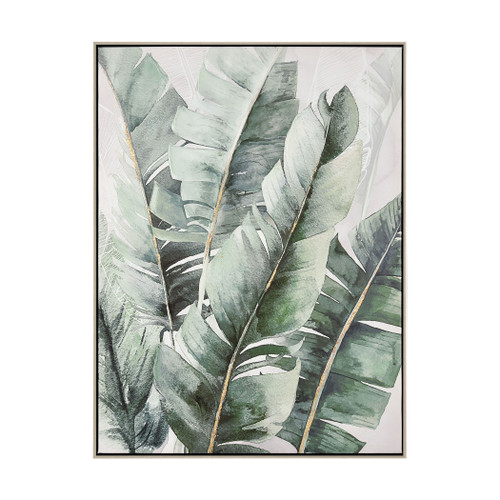 Musa Palms 2 Framed Canvas Art