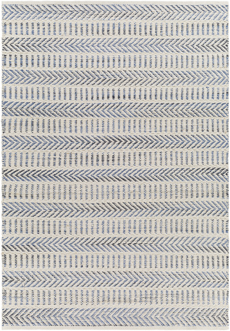 Bali Blue Jute Woven Area Rug