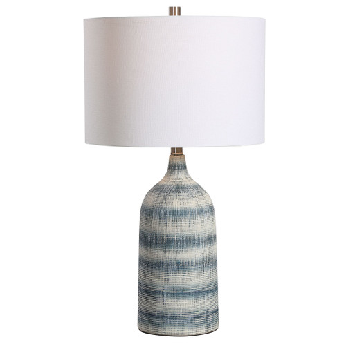 Salish Sea Striped Table Lamp