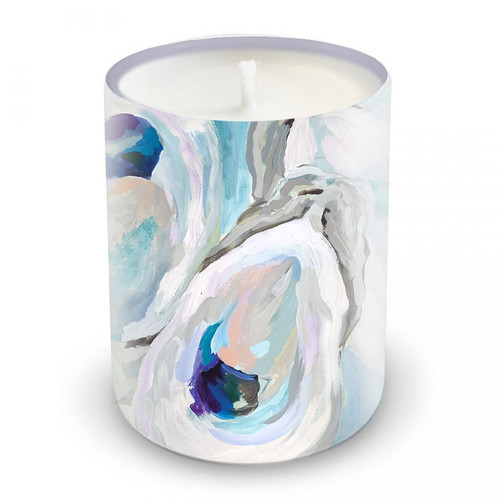 Lapis Lagoon Poured Ceramic Candle
