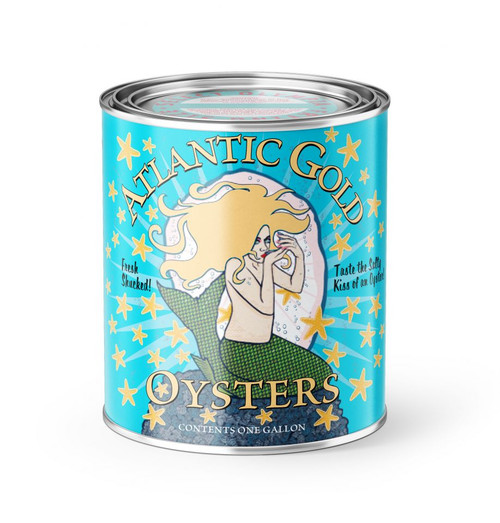 Vintage 13 oz. Atlantic Gold Oyster Candle