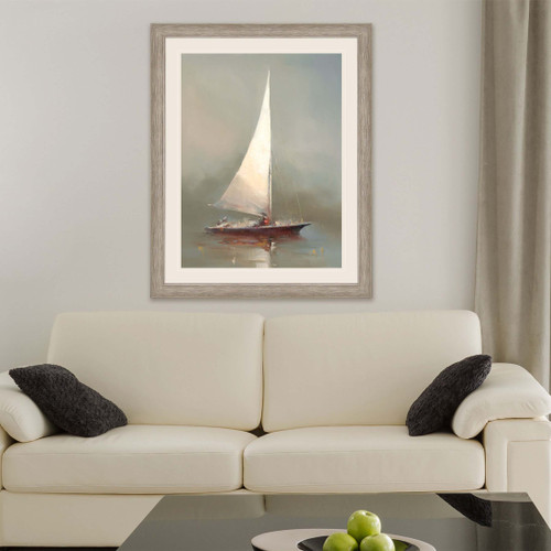 Morning Sail Framed Giclee room idea