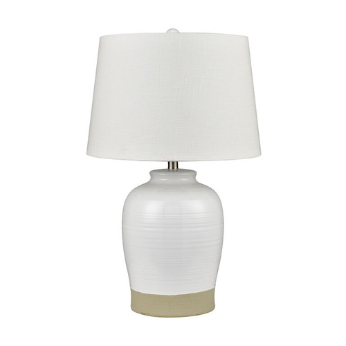 Penn Cove Short Table Lamp light off