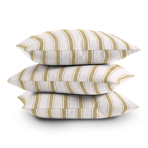 Aegean Jute Stripe Pillow stack