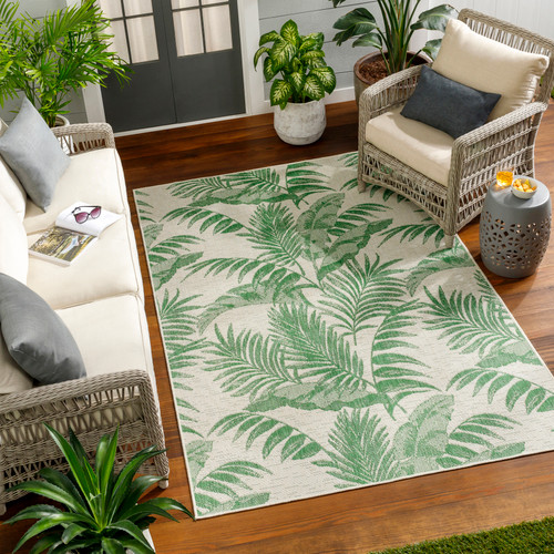 Boca Chica Palms Area Rug room view