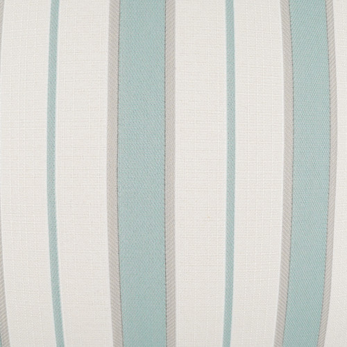 Tavira Embossed Spa Blue Stripes 22 x 22 Pillow close up 