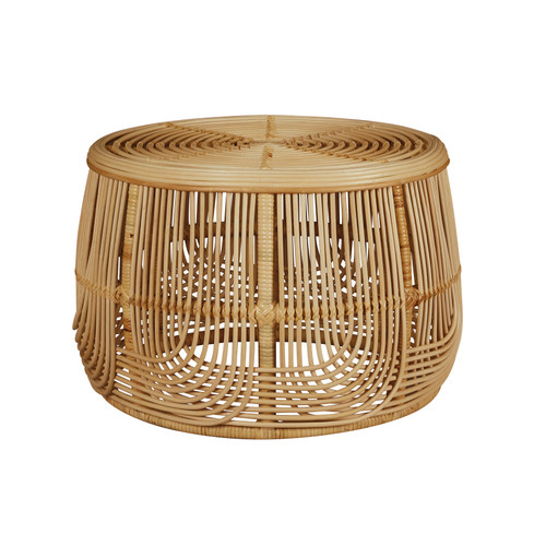 Edisto Rattan Round Coffee Table