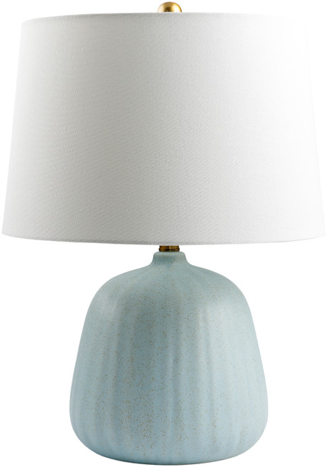 Marina Blue Cottage Ceramic Table Lamp