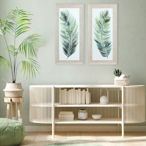 Dancing Palms Set of Two Framed Prints room idea