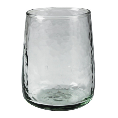  Upcycled Bubble Glass Stemless Tumblers - Set of 6