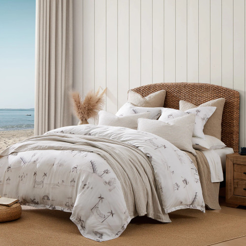 Pawley's Isle Paradise Luxury 3-Piece queen Size Comforter Set room idea