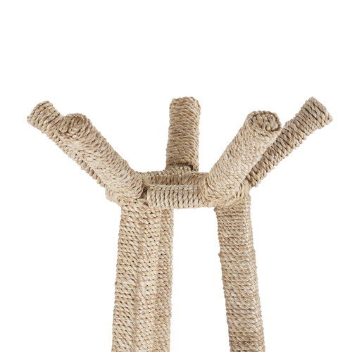 Wrapped Rope Holding Rack Nautical Chic Rolo Rope Wrapped Tall Coat Rack