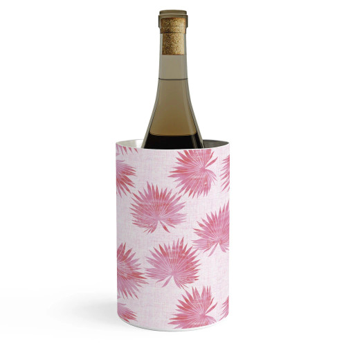 Pink Sunny Palms Wine Chiller