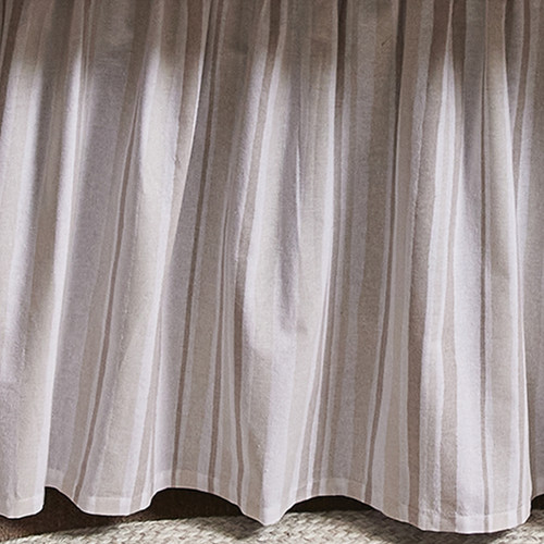 Linen Bed Skirt Dust Ruffle, Bedskirt