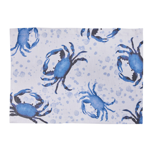 Atlantic Blue Crab Placemats - Set of Four