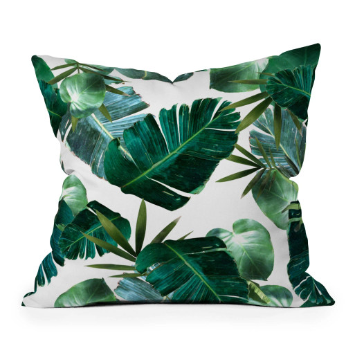 Tropical Green Peace Indoor-Outdoor Pillow