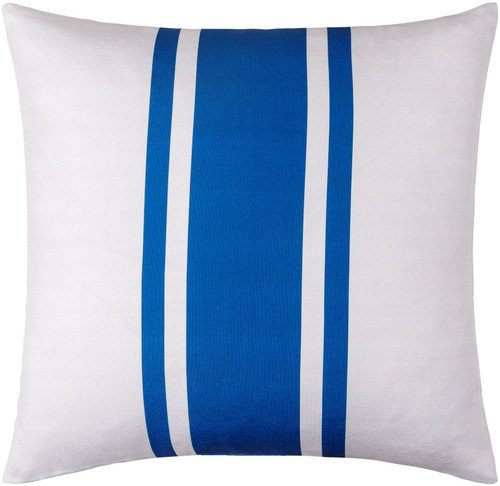 Fathoms II Royal Blue and White Stripe 20 x 20 Pillow