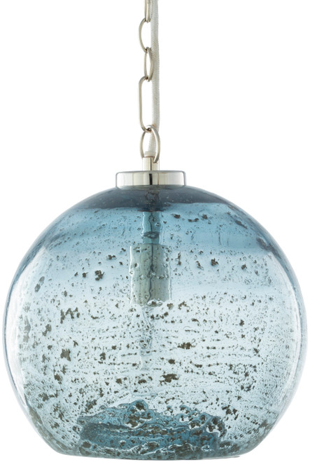 Blue Ocean Mist Glass Pendant Light