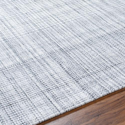 Solange Cottage Blue Woven Rug - Made with PET Yarn | Caron's Beach House