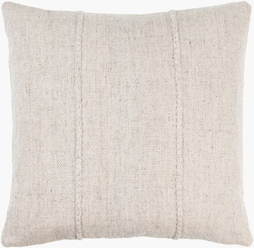 Mariana Ivory Decorative 22 x 22 Throw Pillow