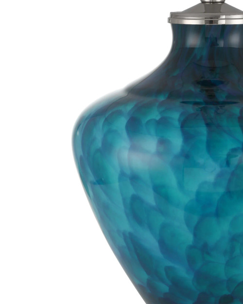 Sapphire Blue Designer Table Lamp base