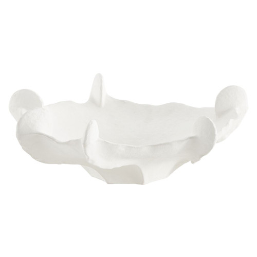 Coral Mirage White Display Bowl  Coral Mirage White Display Bowl