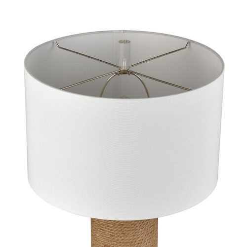 Portside Natural Rope Wrapped Table Lamp close up 1 Portside Natural Rope Wrapped Table Lamp close up 1