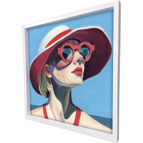 Vacation in Style Beach House Art angle view