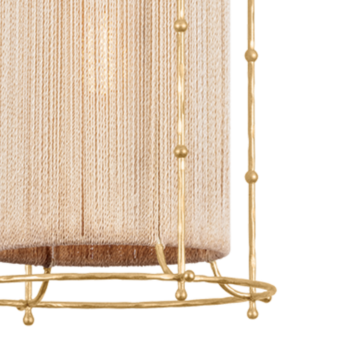 Jones Point Vintage Gold Lantern close up