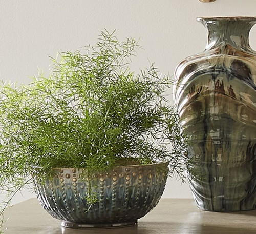 Ocean Song Reactive Glaze Display Bowl 3