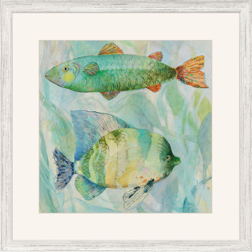 Tropical Sea Swim I Framed Wall Art