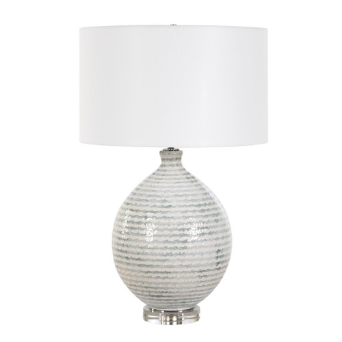 San Clarita Wave Striped Table Lamp