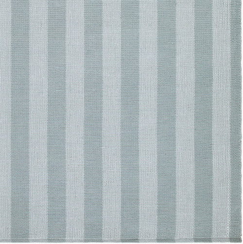 Harborside Blue Striped Outdoor Safe Rug corner