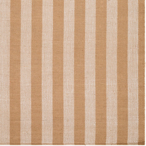 Harborside Sand Striped Outdoor Safe Rug corner