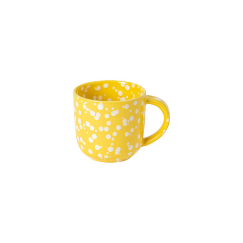 Daffodil Yellow Polka Dot Rafaela Mug