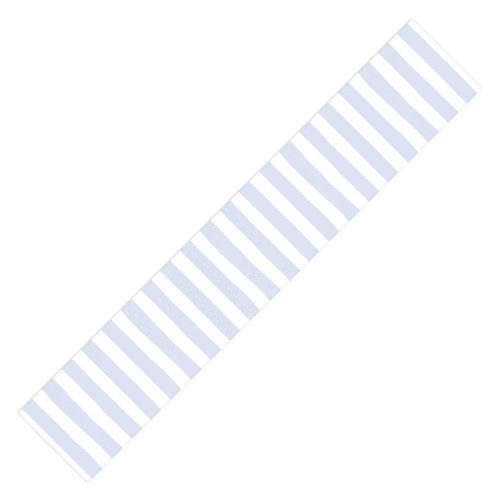 Summer Blue Seaside Stripes Table Runner 2