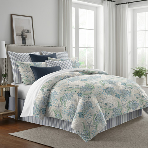 Under The Sea Ocean 3-Piece Coverlet and Sham Sets