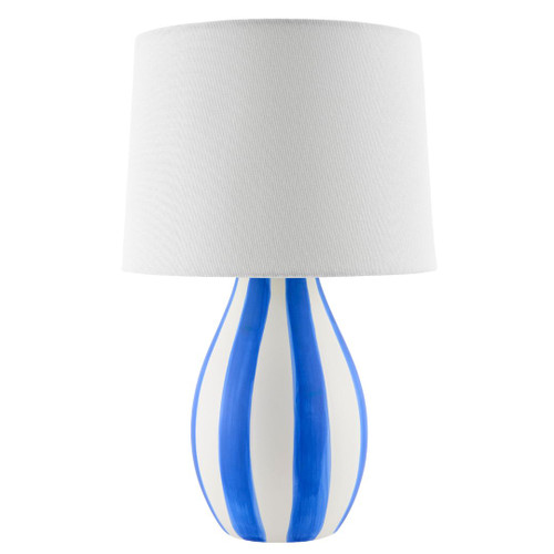Blue Cabana Accent Table Lamp