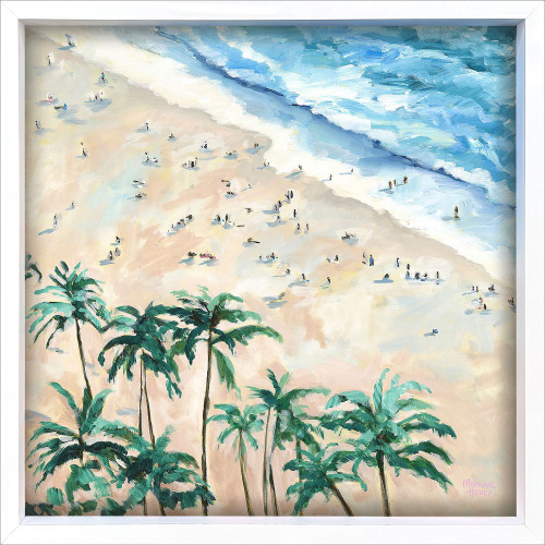 On the Shore Modern Beach Wall Art
