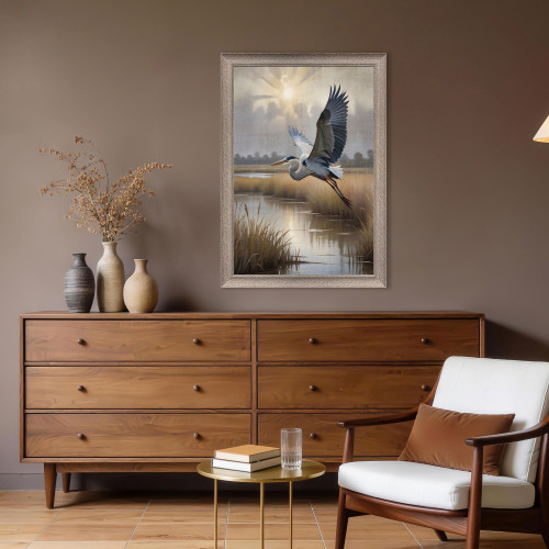Marsh Heron Portrait II  room idea