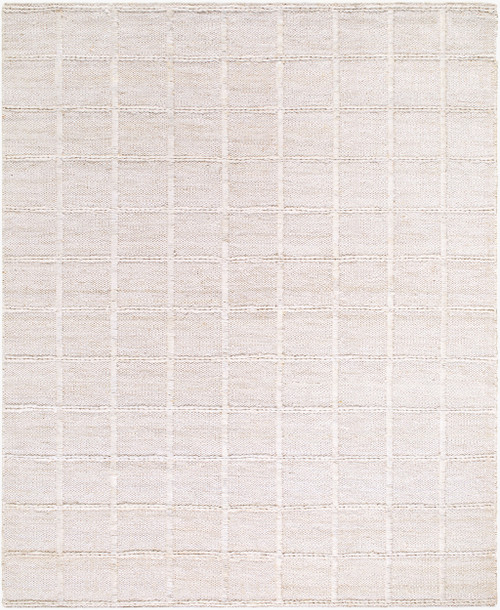 Compass Rose Ivory Handmade Jute Woven Rug