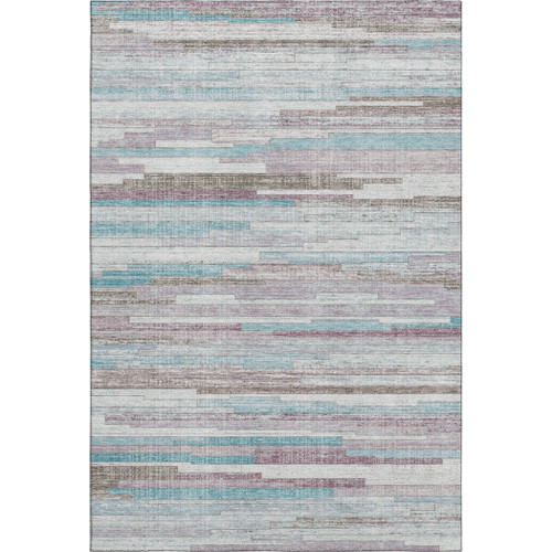 On the Boardwalk Teal Seaside Area Rug