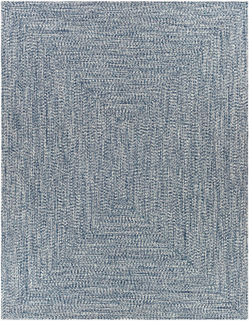 Chesapeake Bay Blue Woven Area Rug