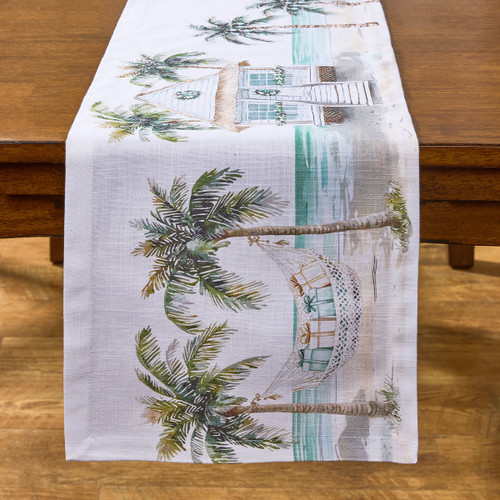 Deck the Palms 36 inch Table Runner