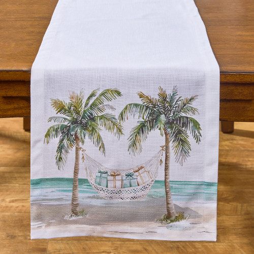 Deck the Palms 54 inch Table Runner