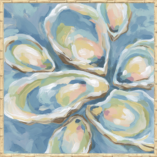 Colorful Oysters II Giclee Framed Art