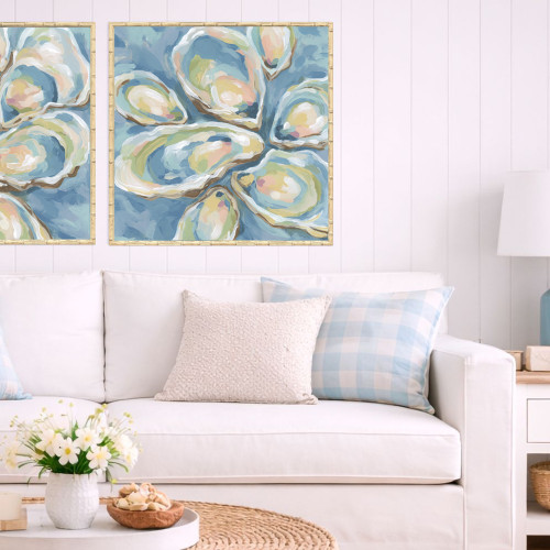 Colorful Oysters II Giclee Framed Art room image