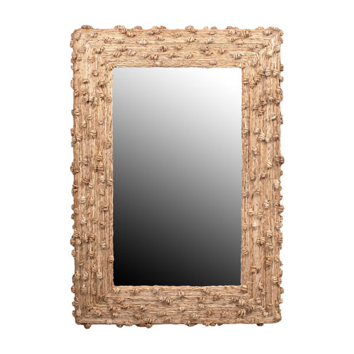 Bluewater Knotted Natural Rectangle Mirror