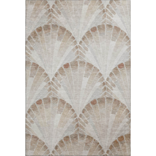 Cove Fan Shell Plush Area Rug