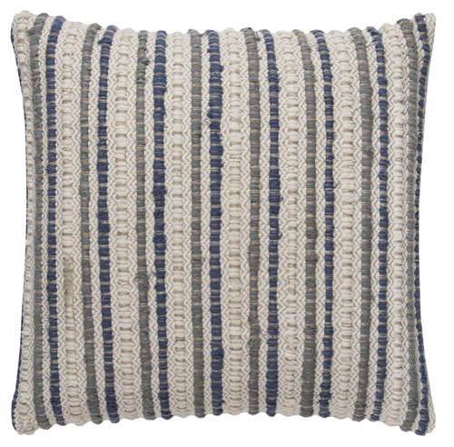 Pacific Breeze Textured Stripe 20 x 20 Pillow